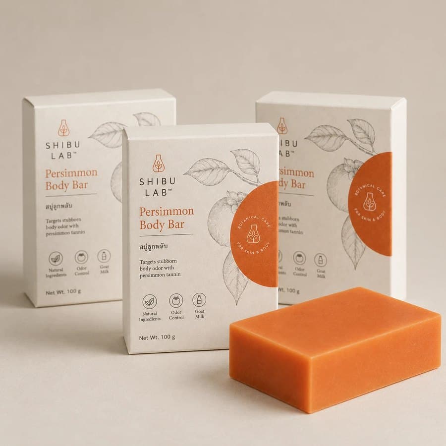 SHIBU LAB Persimmon Body Bar